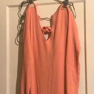 Fit any size very comfortable with the back out